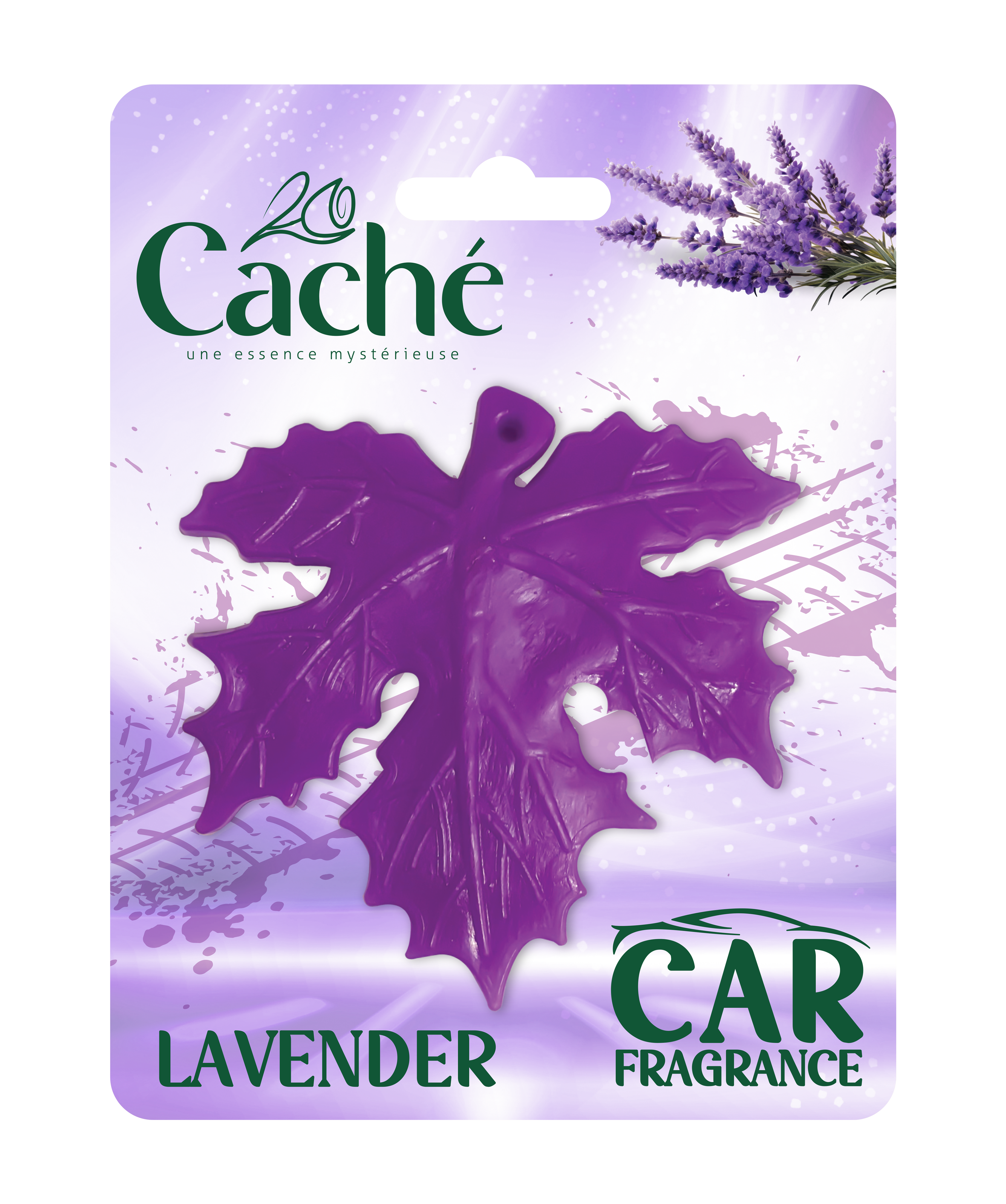 CACHE CAR FRESHNER LEAF 20 GR LAVENDER